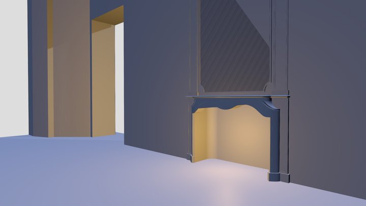 Grand Sallon 0420 3D Model