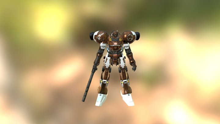 Gundam GerberaTetra 3D Model