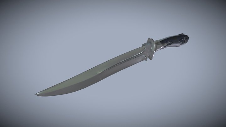 Celtic Blade 3D Model