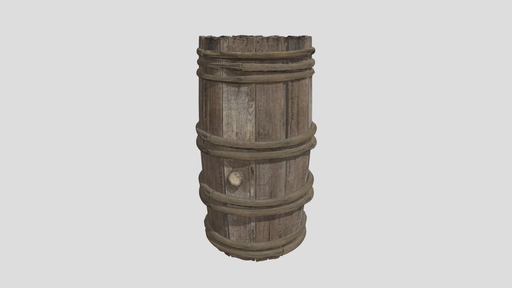 Mk Wooden Barrel