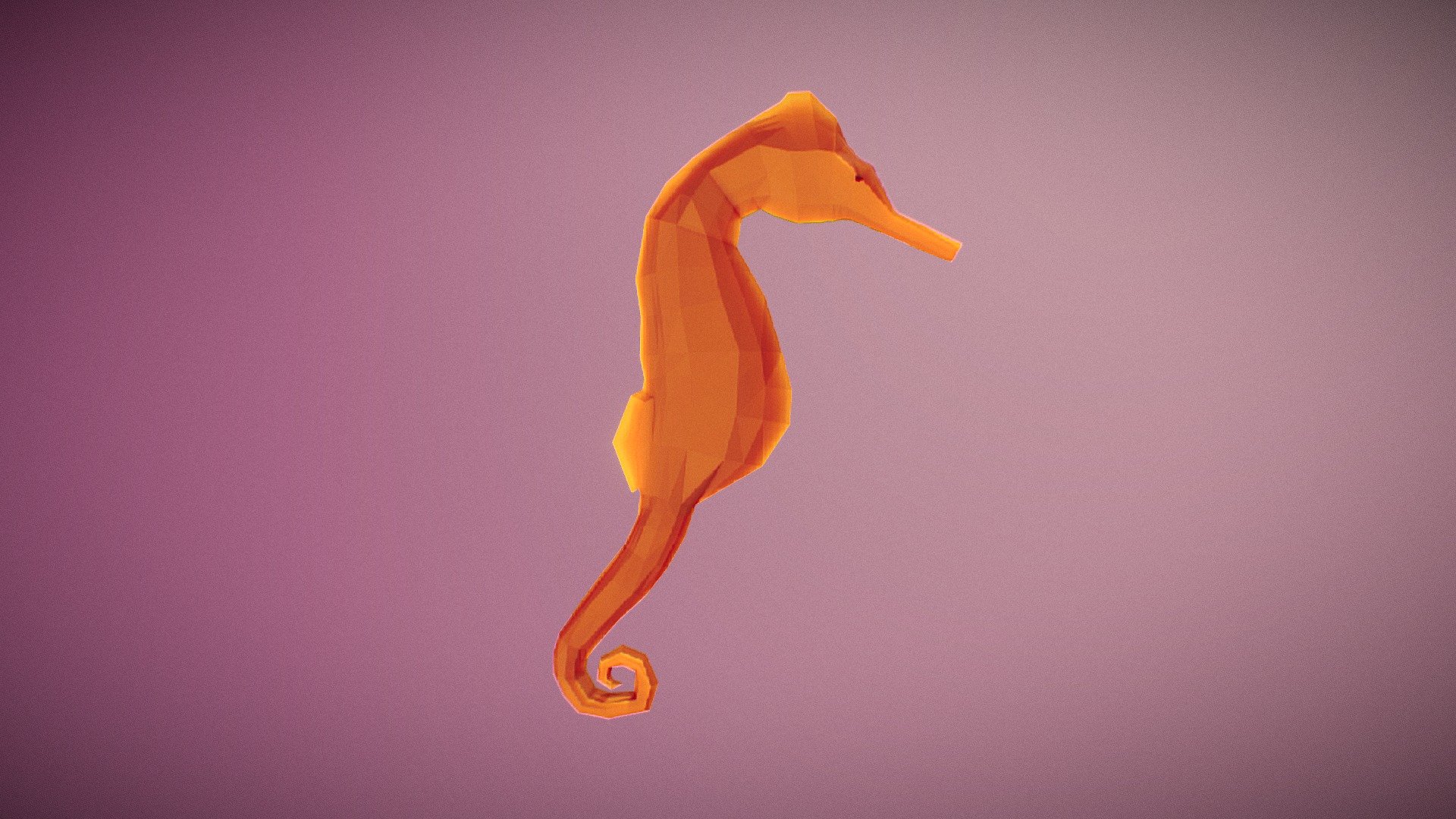 Seahorse - 3D model by Nico Arch (@nico-arch) [d4acd95] - Sketchfab