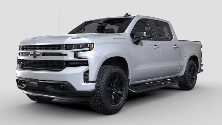2020 Chevrolet Silverado 1500 RST 3D Model