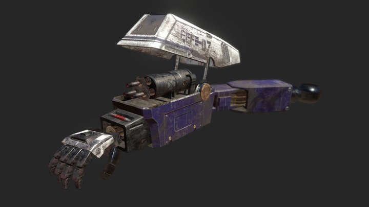 Gundam Arm Rig "Aftermath" 3D Model