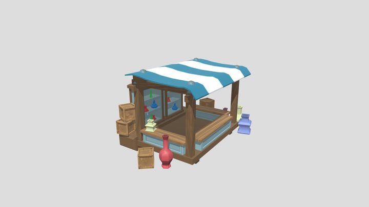 Mercado 3D Model