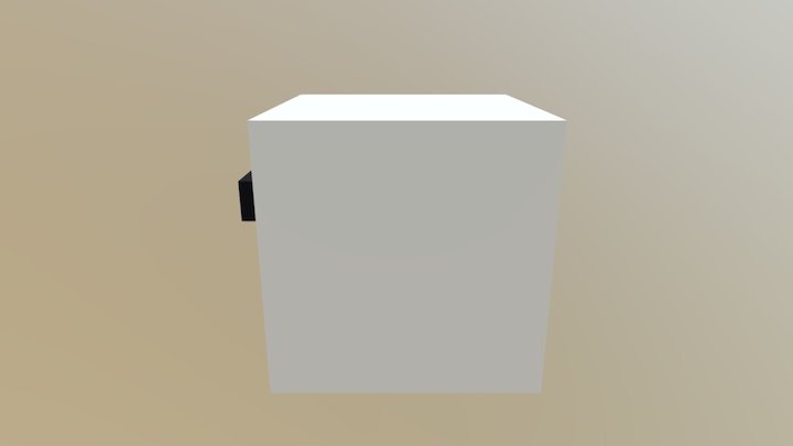 Geomotry Dash 3D Model