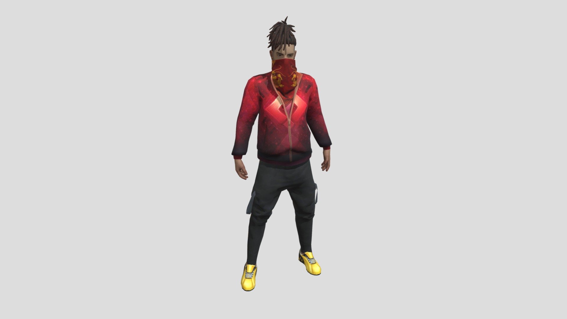 Trap Alpha  Hair Free Fire
