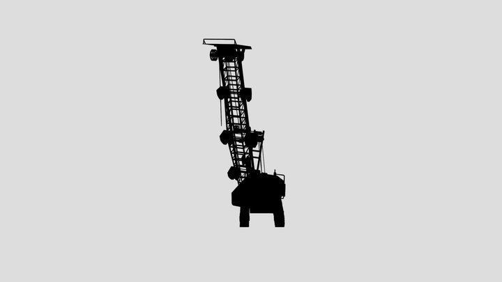 Poppy Playtime 4 Crane (No textures) 3D Model