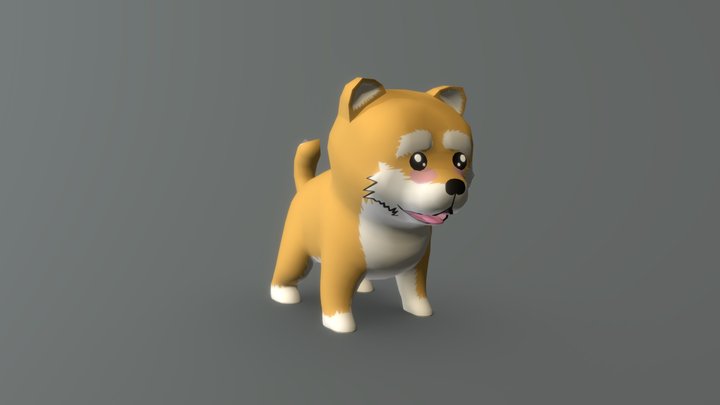 Shiba Inu Model 3D Model