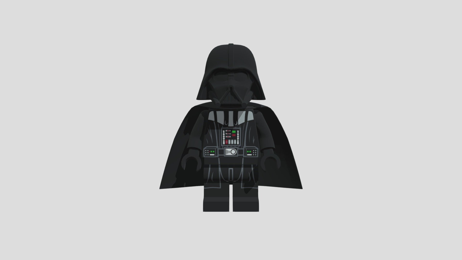 LEGO Darth Vader (Not Rigged Free)
