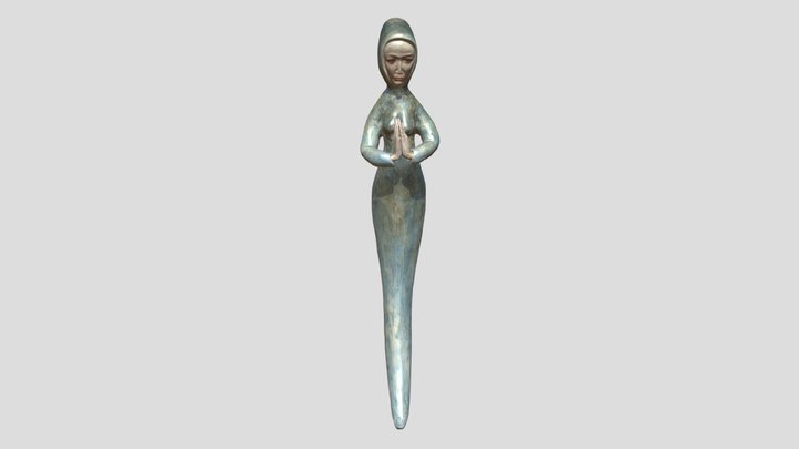 madonna_reduced_aufrecht 3D Model