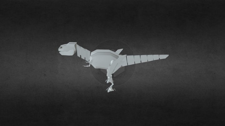 T-Rex Idle Cycle 3D Model