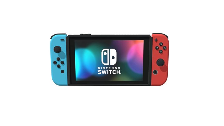 Nintendo Switch 3D Model