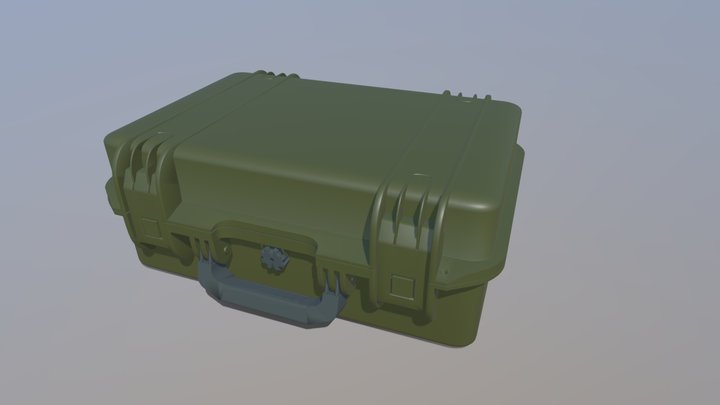 Case – Pelican 472-PWC-M9-2 Style 3D Model