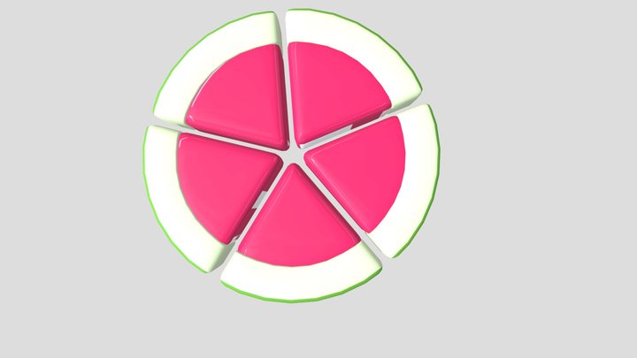 watermelon – Gratis 3D-model STL