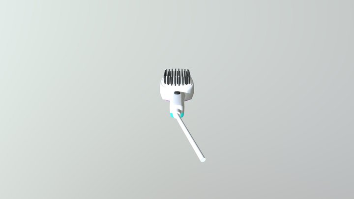 Steam Brush 3D Model