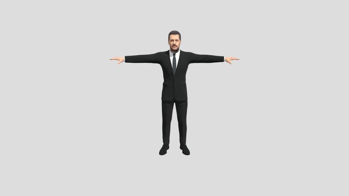 Salman Khan 3d model tiger Zinda hai sketchfab – Modello 3D gratuito STL