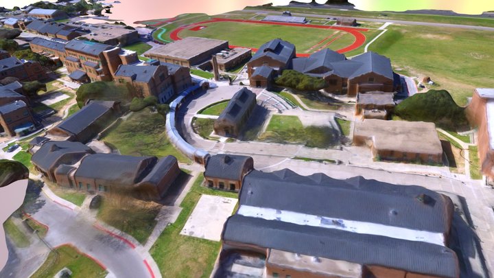 Texas School for the Deaf 3D Model