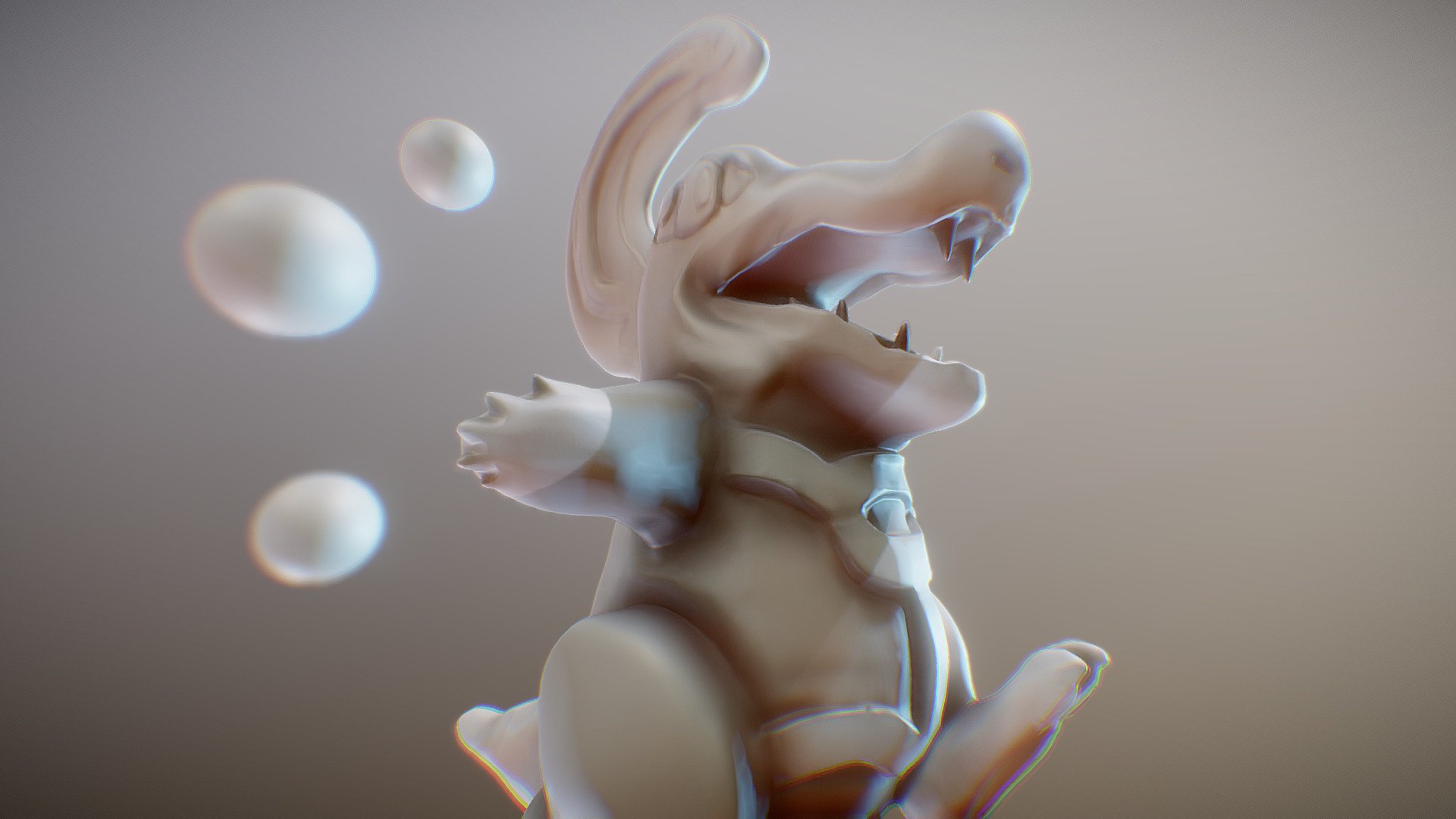 Psychic Totodile