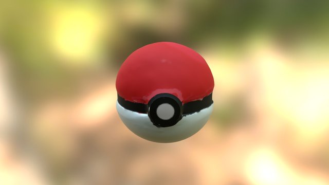 Poke-ball Optimize 3D Model