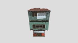 Slums House A - 3D model by Zaxs (@zaxsargamlagard) [d4bab4a] - Sketchfab