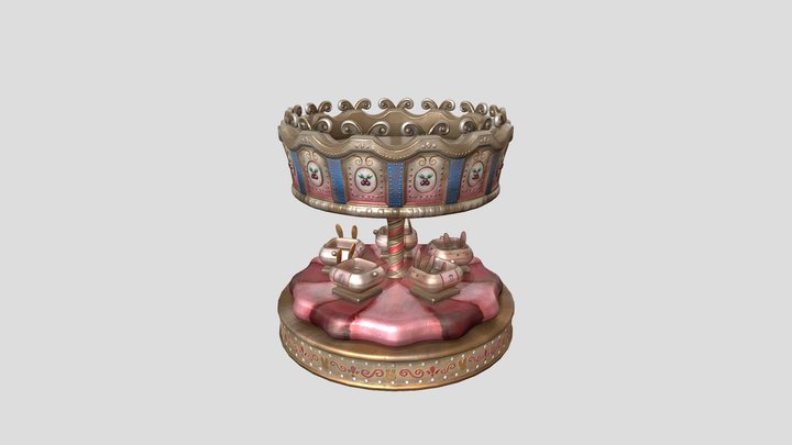 Carousel Model 3D Model