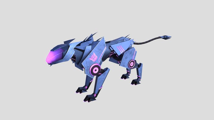 Transformers Prime Ravage 3D Model