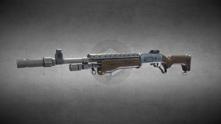 Fantasy rifle – Modelo 3D gratuito STL