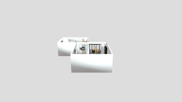 Nan Pan's rooms 3D Model
