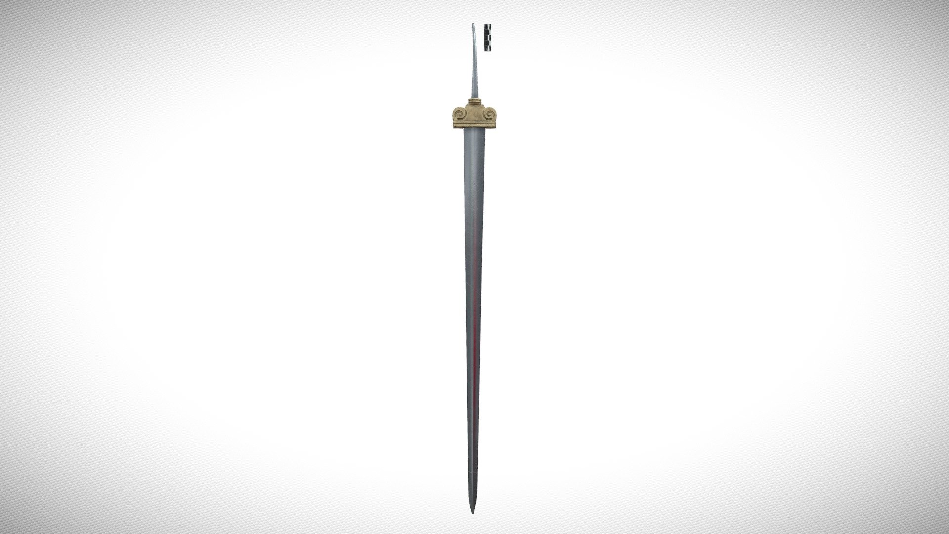 A sword blade from Vimose (cat. no. A762.7)