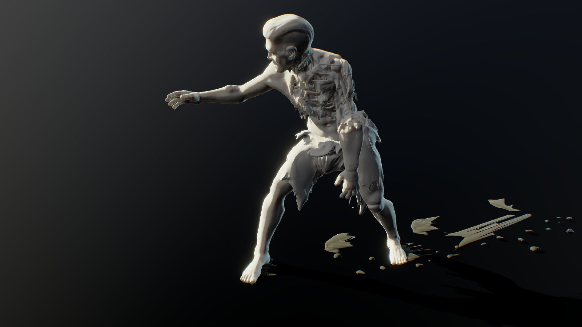 #SculptJanuary19 - Day04 Rotten