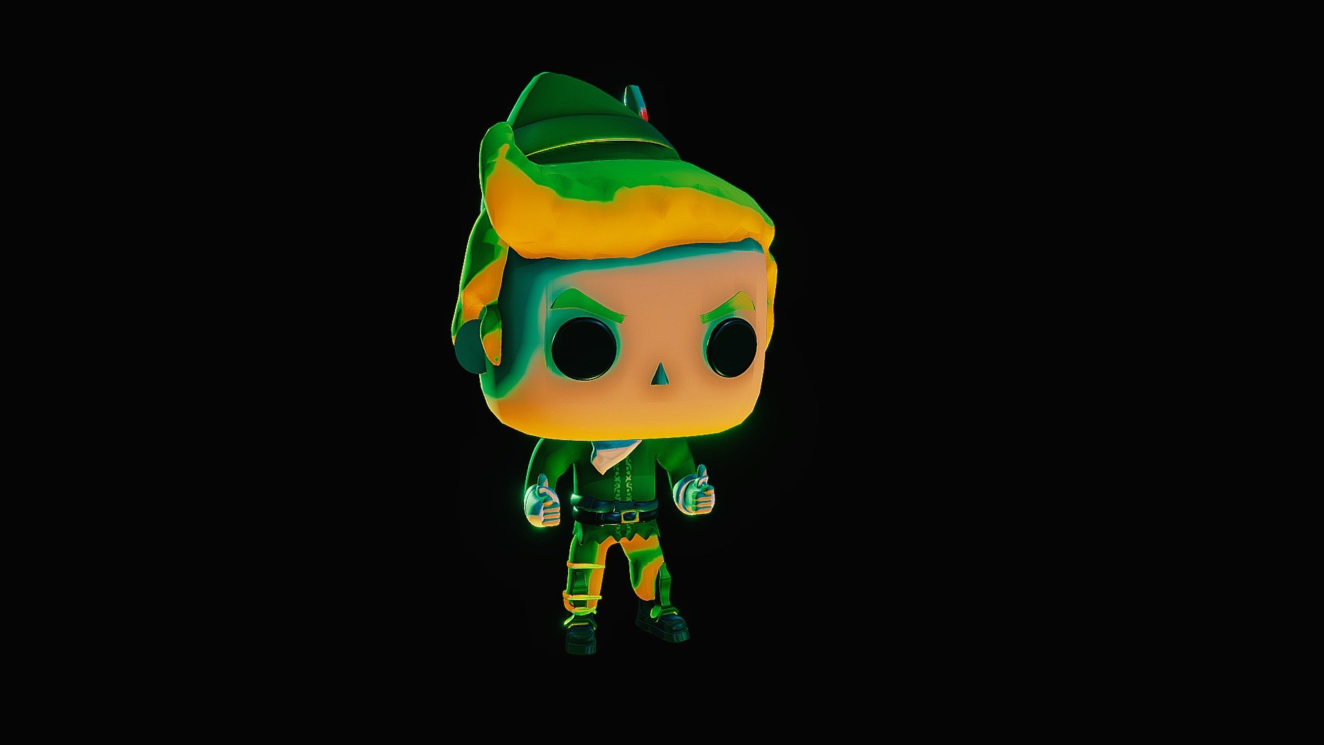 Codename E.L.F Fortnite Fan 3d model