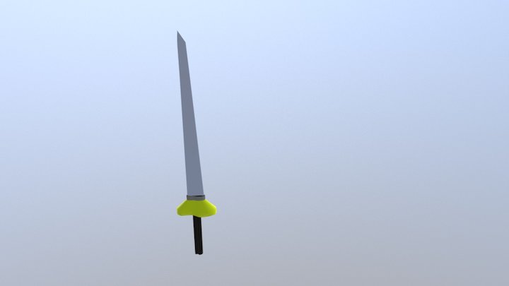 Untitled Sword 2 3D Model