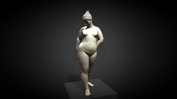 FIGURA  DE LA ESCULTORA LUISA GRANERO 3D Model