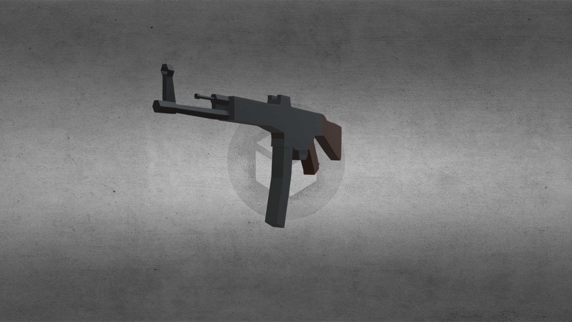 Sturmgewehr 44 Low Poly — Sketchfab embed 3D viewer