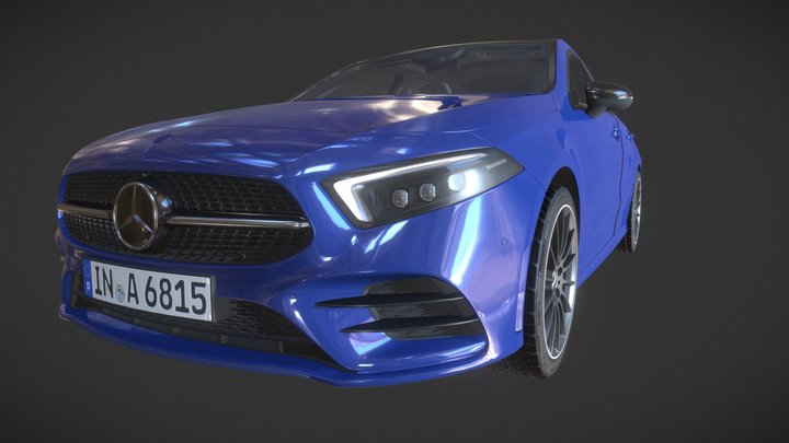 Benz A Class 02 3D Model