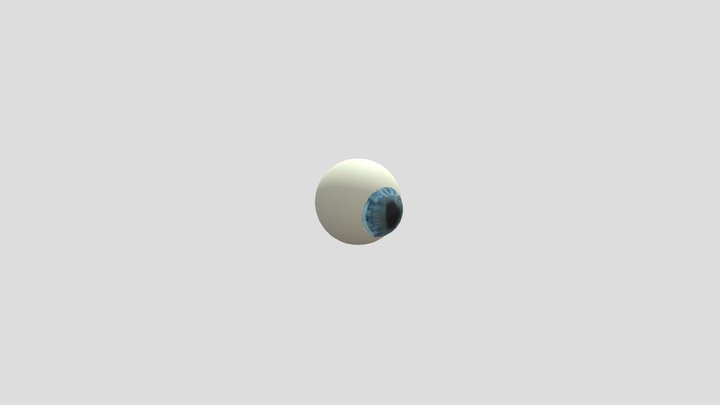 Eye lowpoly – Free 3D Model STL