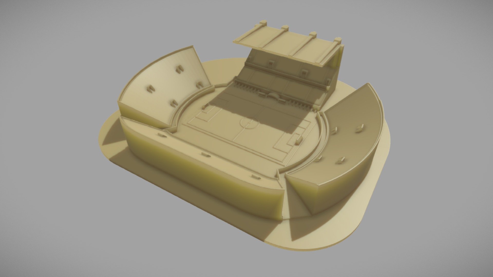 11. Cancha San Lorenzo - 3D Printing