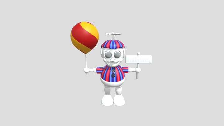Ballon Boy Thudner 3D Model