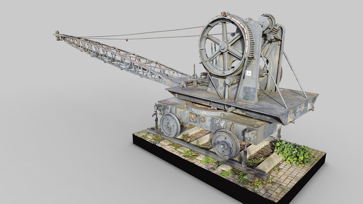Pier Road Crane – Kostenloses 3D-Modell STL