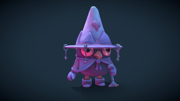 Stylized creature 3D Model