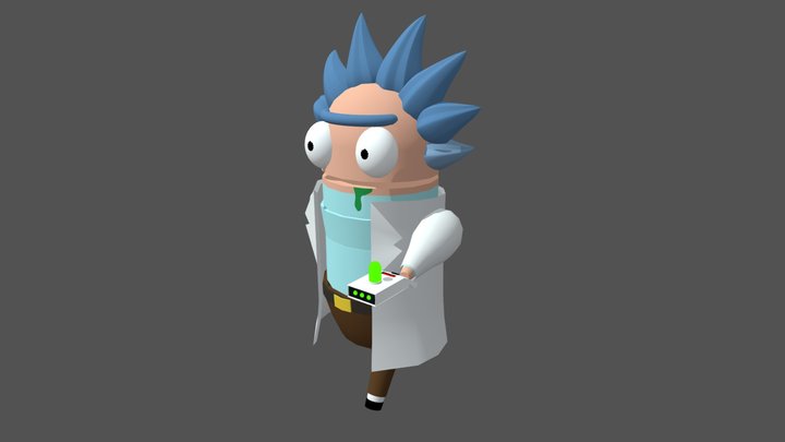 R.E.P.O Rick 3D Model