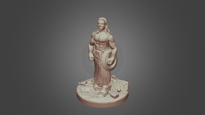 Orym "Rings" Whitewinds - D&D Miniature