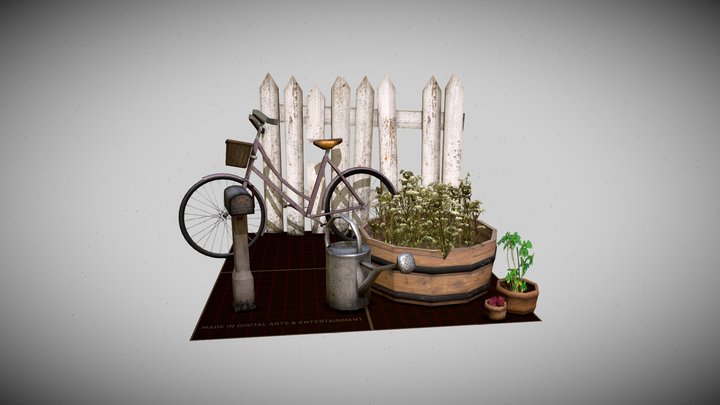 DAE 5 Finished props - Grandma's House 3D Model