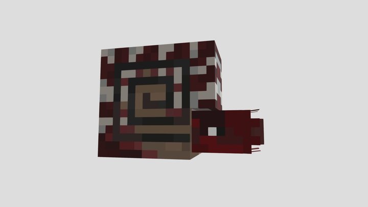 Nautilus Minecraft model (my version) 3D Model