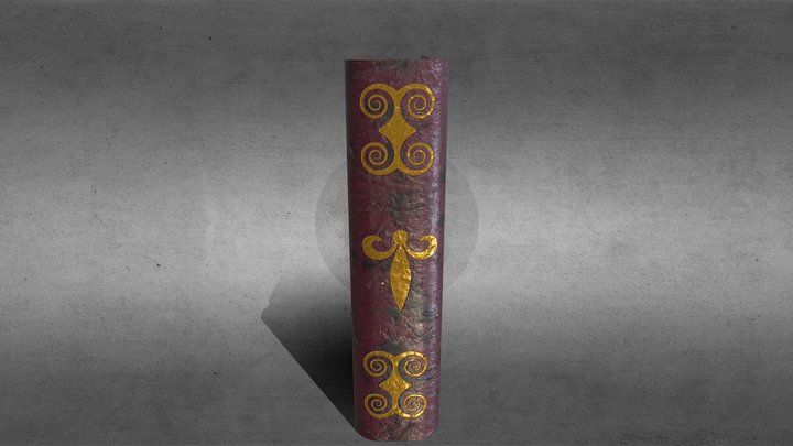 Book 3D Model