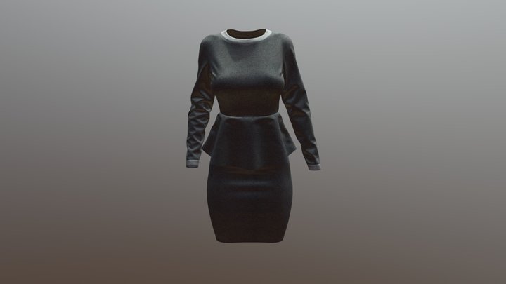 Formal Suit (2) 3D Model