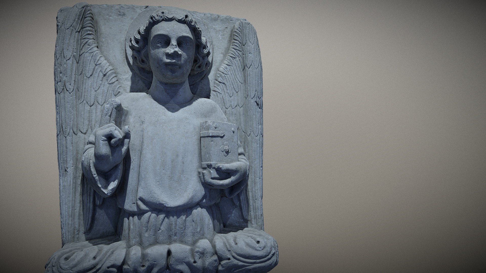 Angel del Apocalipsis (s. XV) Highpoly