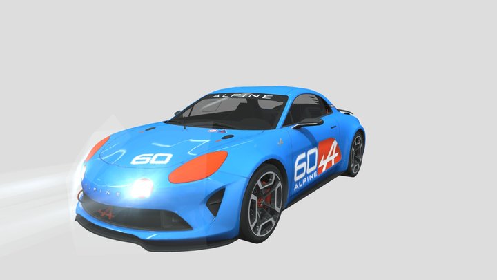 renault alpine celebration dieppe – Modello 3D gratuito STL