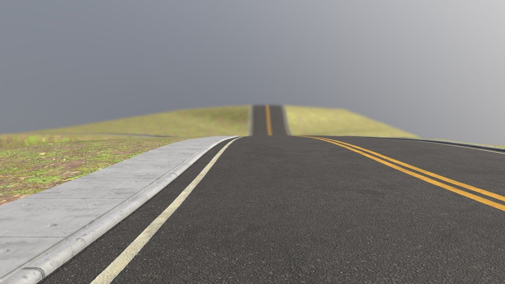 American Road Hilly Terrain
