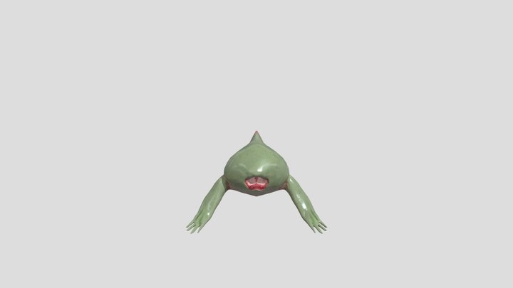 Tadpole Creature 3D Model